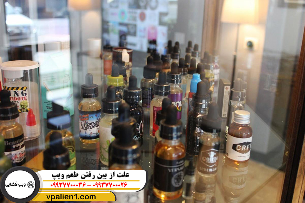 علت از بین رفتن طعم ویپ